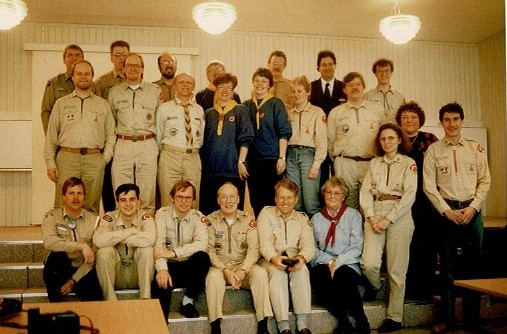 European Leaders getting together Danmark 1994